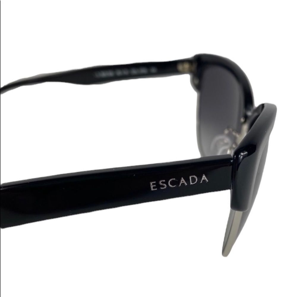 Escada De Rigo Black Cat Eye Sunglasses